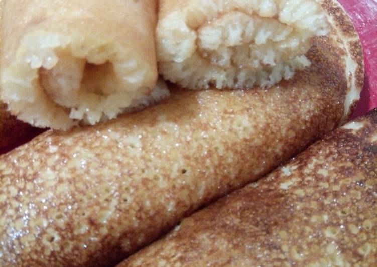 La Recette Pas à Pas Crêpes mille trous