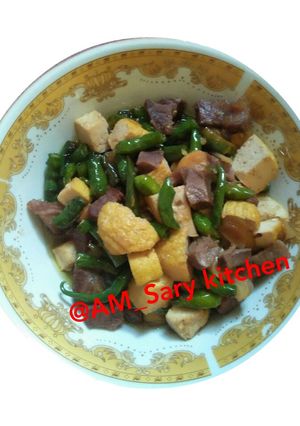 Foto resep Lombok Ijo Daging Sapi