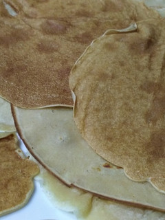 Una foto de Tortitas para el desayuno sin huevo