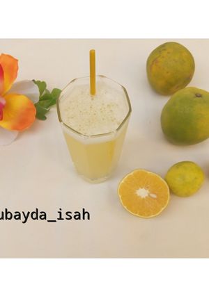 A picture of Orange lemon shake up.