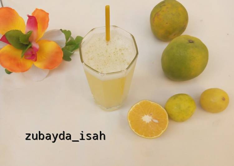 Step-by-Step Guide to Prepare Award-winning Orange lemon shake up