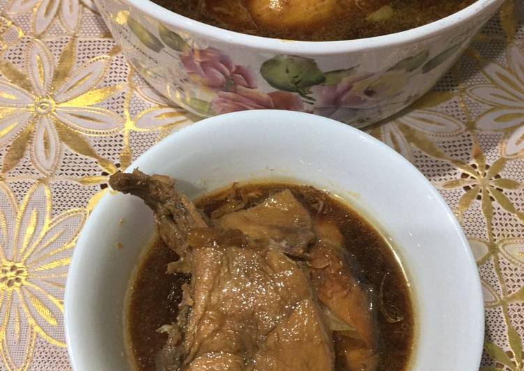 Resep @MANTAP Semur Ayam masakan sehari hari
