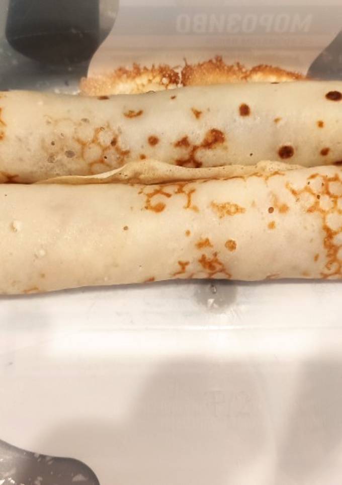 Блинчики с яблоком