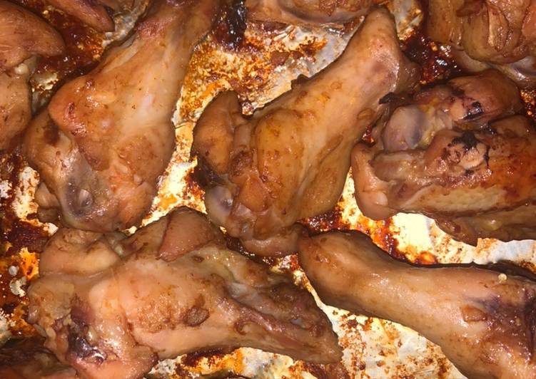 Korean style chicken wings