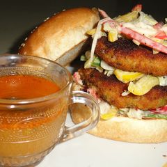 A picture of Vegetarian Burger - under 30 min.