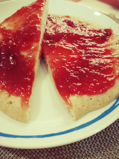 Una foto de Panqueca de avena individual