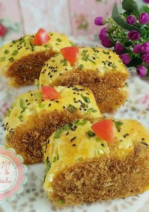 Foto resep Meat Floss Roll Buns