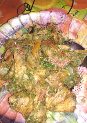 Foto resep Ikan asin sambel ijo simple