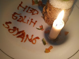 Mie goreng ulang tahun sederhana