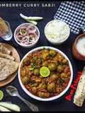 Gumberry Curry Sabji / Gunda Ki Gravyvali Sabji