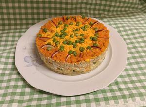 Foto di Torta fredda alle verdure di ravanello
