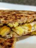 TORTILLA De Avena, Repleta de Pollo🐣🐥🐤 Viejo...!