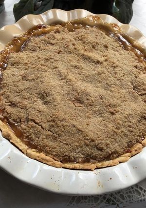 Una foto de Pastel "crumble" de manzana
