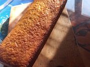 Una foto de budin banana y limon