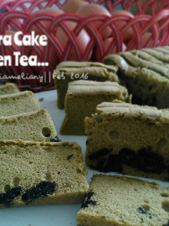 Foto resep Ogura Cake Green Tea...