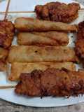 Chicken sticks&chicken roll