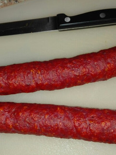 Una foto de Chorizo casero