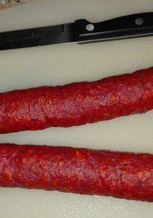 Una foto de Chorizo casero