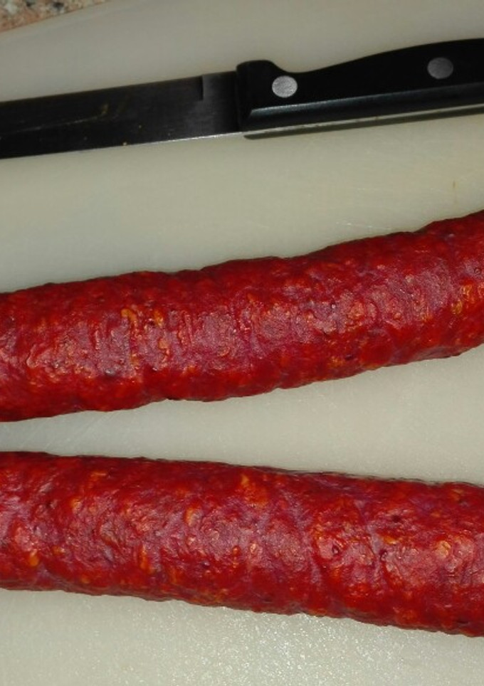 Una foto de Chorizo casero