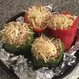 Ajíes rellenos con carne