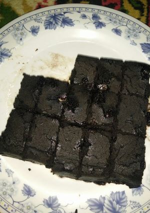 Foto resep Brownis oreo lumerr simpel