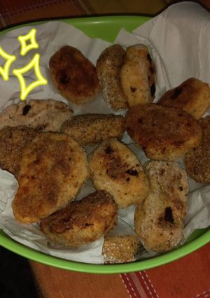 Una foto de Nuggets de pollo caserísimas