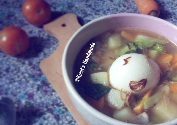 Resep Sop Telur Sederhana Utk Anak Kos  dan  Pemula Anti Gagal