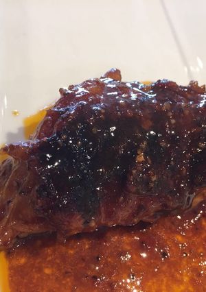 A picture of Teriyaki Chicken Lazy girl style.