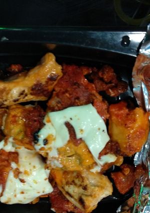 A picture of Cheese burst chicken.