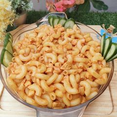A picture of Sweet,Spicy Chicken Tikka Macaroni 🍝🍜.