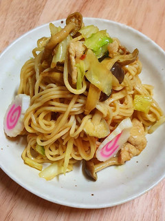什錦珈理炒麵 的食譜成品照片