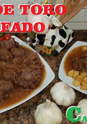 A picture of Braised Oxtail (Rabo de Toro Estofado).