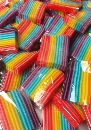 Foto resep Kue Lapis Sagu Pelangi #Pr_LapisTrasional