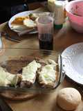 Almuerzo para resfriado y su mujer