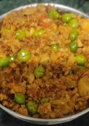 गोभी मलाई कीमा (Gobhi Malai keema recipe in Hindi) रेसिपी मुख्य फोटो