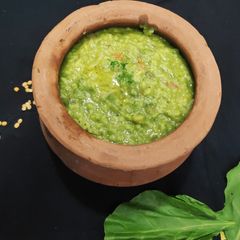 Palak Dal Khichdi A picture of Palak Dal Khichdi.