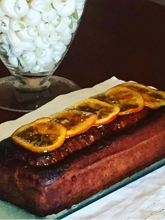 Una foto de Cake de naranja al Cointreau