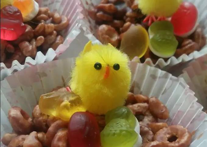 Vickys Easter Chocolate Nests, GF DF EF SF NF