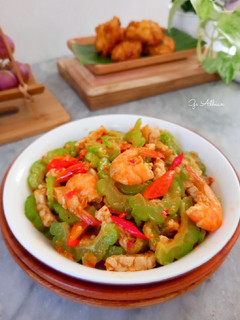 Foto resep Tumis Pare Udang
