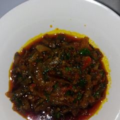 A picture of Onion sauce.