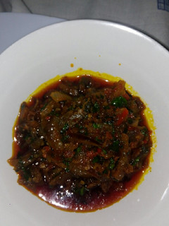 A picture of Onion sauce.