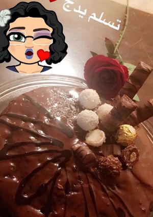 صورة لوصفة كيكه الشوكلاته السوداء - شوش كيك