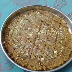 A picture of Milk cake.