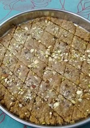 A picture of Milk cake.