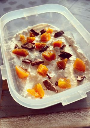 Granolás réteges reggeli-fitt recept fotója