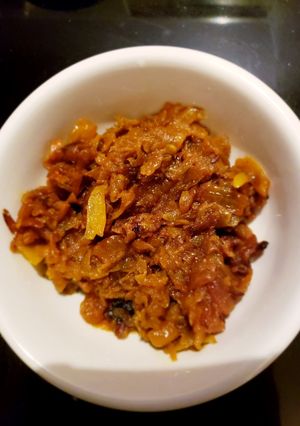 A picture of Crispy bottlegaurd.