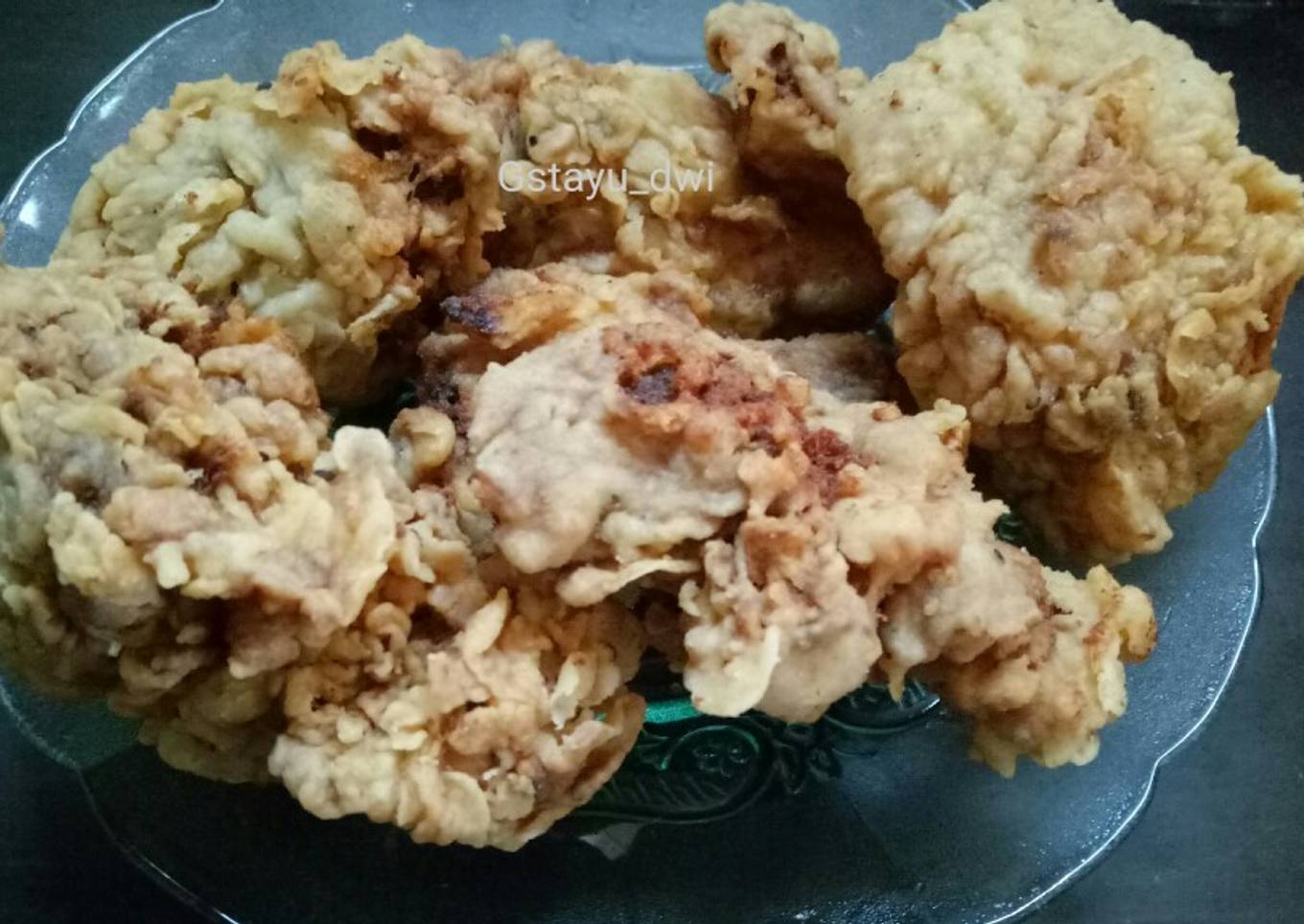 Ayam goreng crispy ala KFC dan trik-triknya