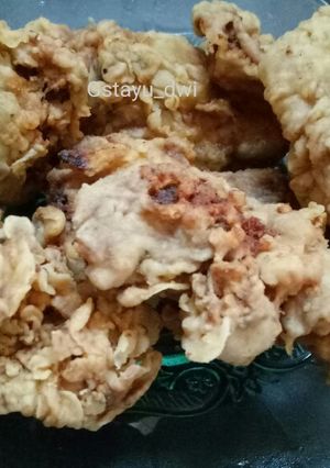 Foto resep Ayam goreng crispy ala KFC dan trik-triknya