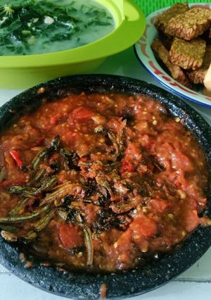 Foto resep Sambal terasi plus teri