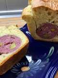Saucisson brioché pistache à la Lyonnaise
